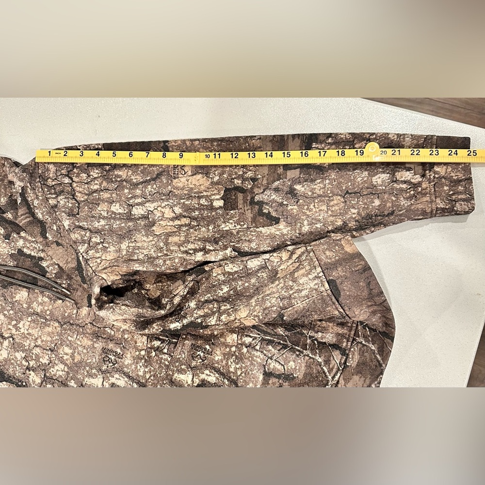 Habit Men’s Real Tree Timber Performance Camouflage Hoodie, Size Large - Picture 13 of 16